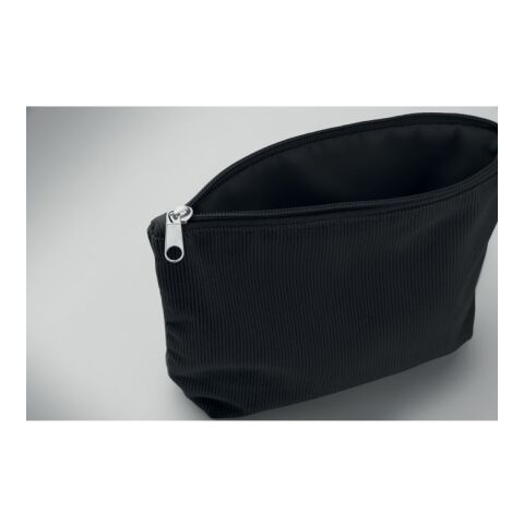Corduroy cosmetic bag black | No Branding | not available | not available | not available