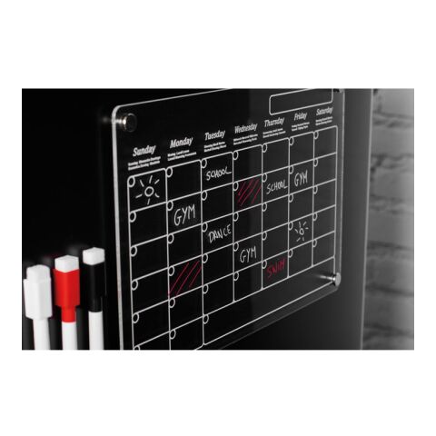 Magnetic acrylic planner transparent | No Branding | not available | not available | not available