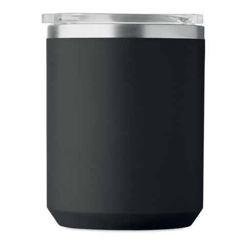Double wall mug 400ml black | No Branding | not available | not available