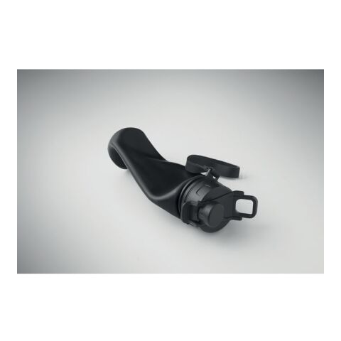 Foldable silicone sports bottle black | No Branding | not available | not available | not available