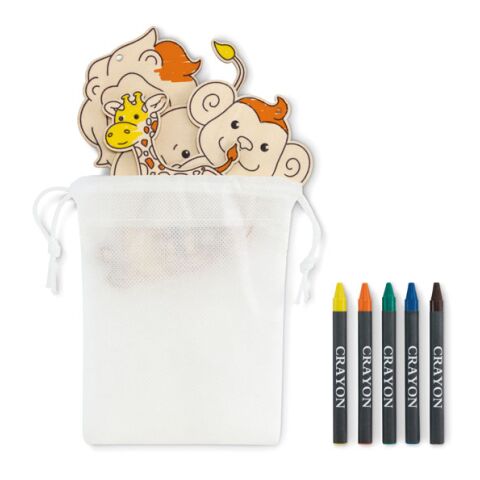 Wooden hangers set white | No Branding | not available | not available | not available