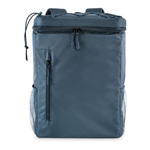 Cooler backpack in 600D RPET blue | No Branding | not available | not available | not available