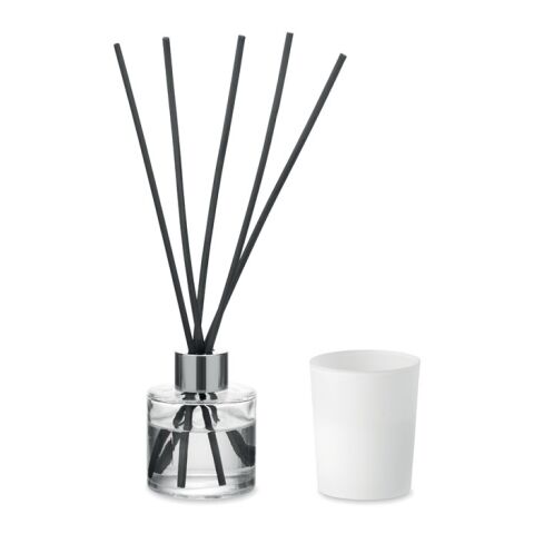 Vanilla diffuser &amp; candle set white