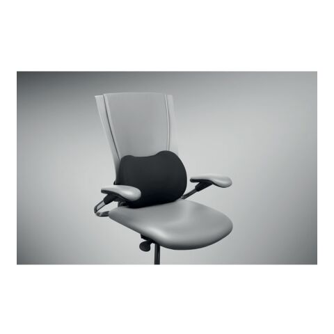 Ergonomic memory foam cushion black