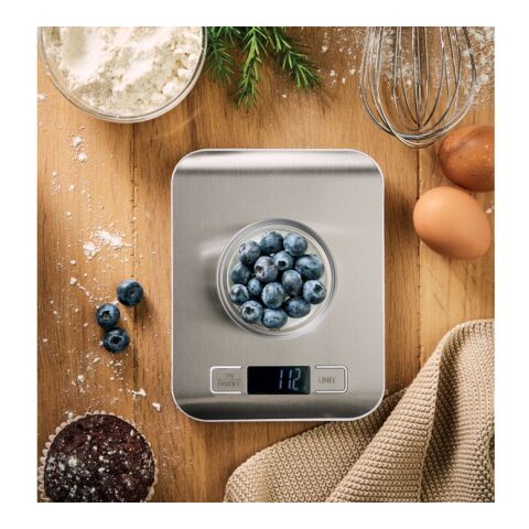 Digital kitchen scale 5kg silver