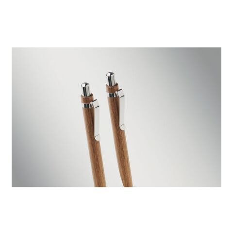 Acacia wood pen and pencil set wood
