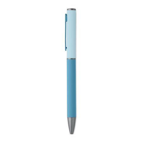 Recycled alu twist ball pen turquoise