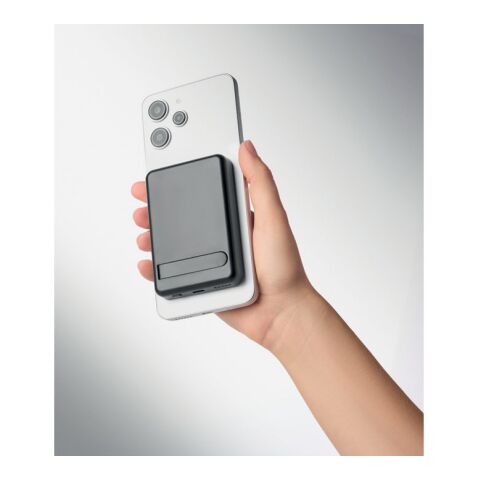 Magnetic power bank set 5000mAh black