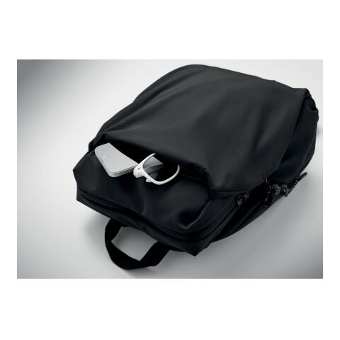 16" laptop nylon backpack 17L black