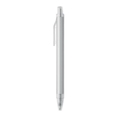 Recycled aluminium ball pen matt silver