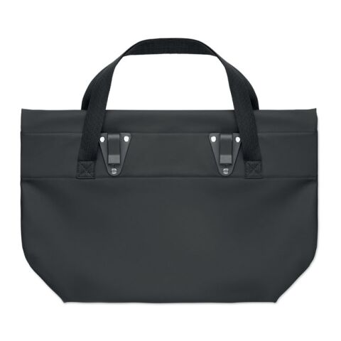 PU bicycle shopping bag 10L black
