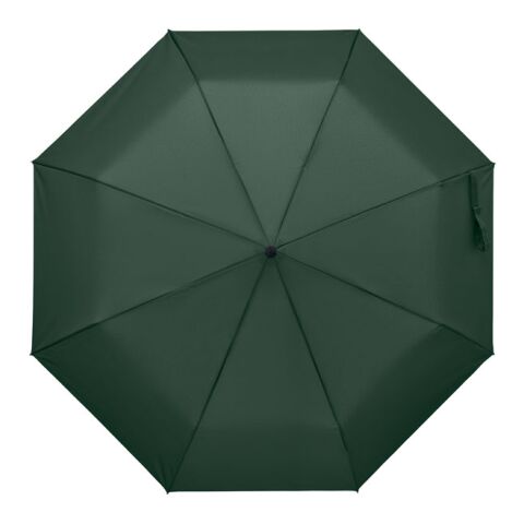 21" auto umbrella wood handle green