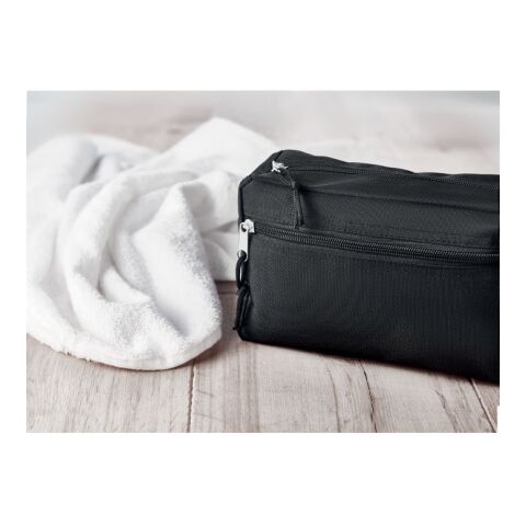 600D RPET toilet bag black | No Branding | not available | not available | not available