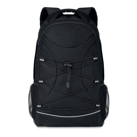 600D RPET backpack black | No Branding | not available | not available | not available