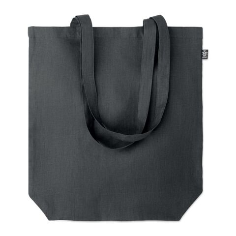 Shopping bag in hemp 200 gr/m² black | No Branding | not available | not available | not available