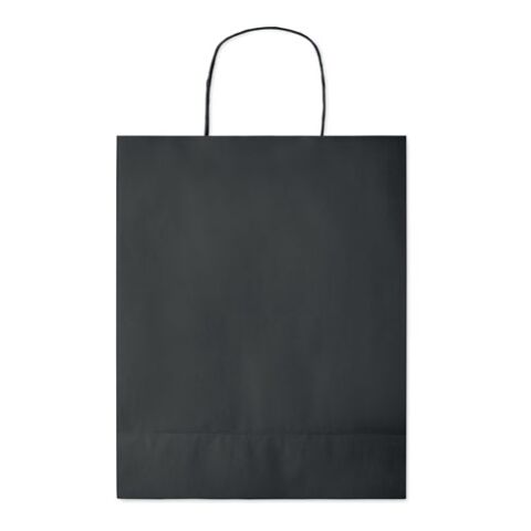Medium Gift paper bag  90 gr/m² black | No Branding | not available | not available | not available