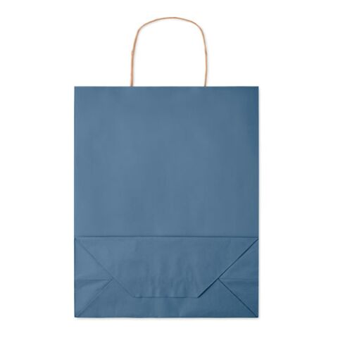 Medium Gift paper bag  90 gr/m² blue | No Branding | not available | not available | not available