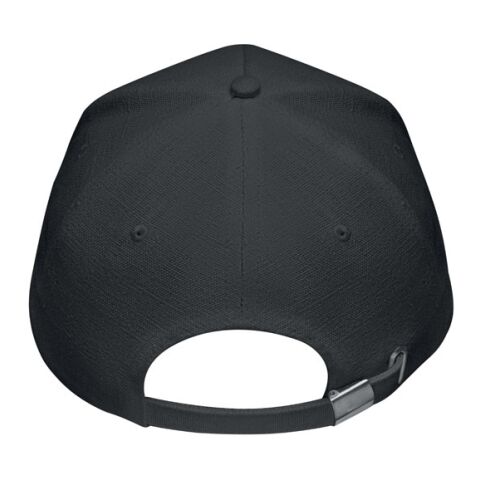 Hemp baseball cap 370 gr/m² black | No Branding | not available | not available | not available