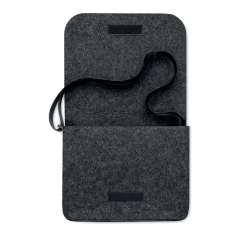 RPET felt laptop bag grey | No Branding | not available | not available | not available