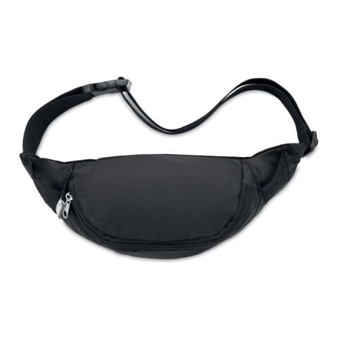 RPET fanny bag 210D black | No Branding | not available | not available | not available