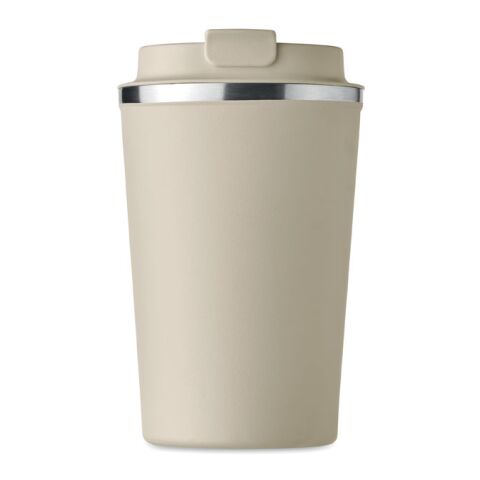 Double wall tumbler 350 ml beige | No Branding | not available | not available | not available