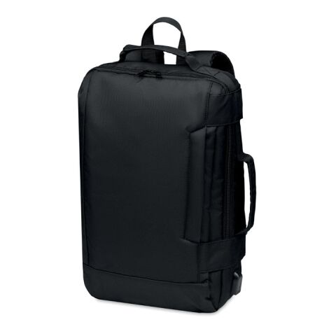 Computer backpack with USB charging cable black | No Branding | not available | not available | not available