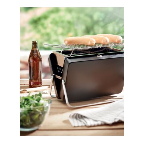 Portable barbecue and stand black | No Branding | not available | not available