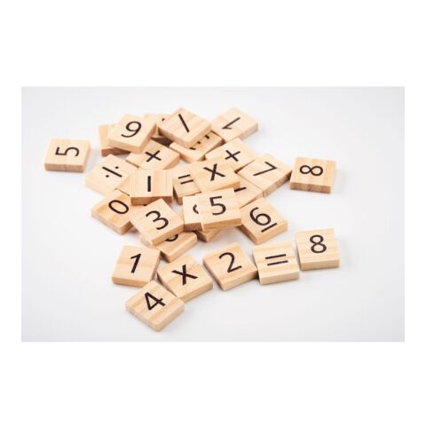 Wood educational counting game beige | No Branding | not available | not available | not available