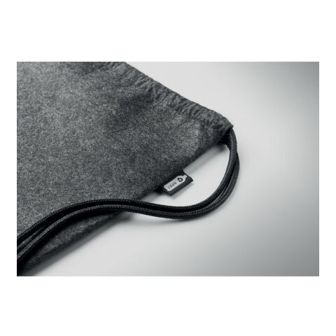 RPET felt drawstring bag grey | No Branding | not available | not available | not available