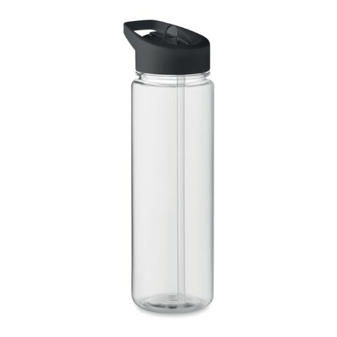 Sports RPET bottle with flip lid 650ml black | No Branding | not available | not available | not available