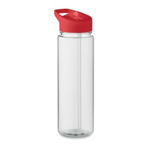 Sports RPET bottle with flip lid 650ml red | No Branding | not available | not available | not available