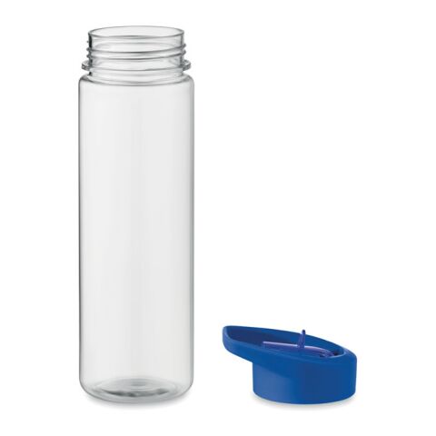 Sports RPET bottle with flip lid 650ml royal blue | No Branding | not available | not available | not available