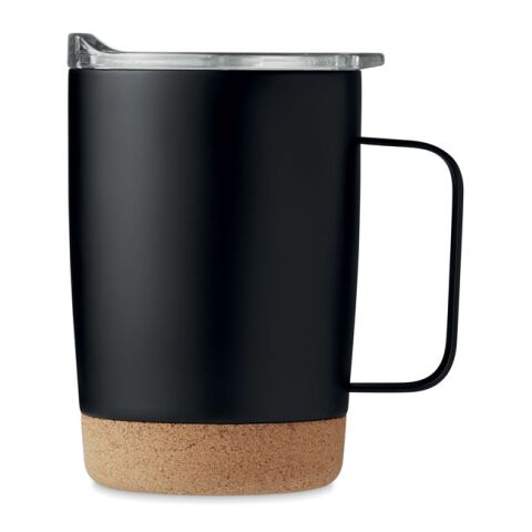 Double wall tumbler 300ml black | No Branding | not available | not available