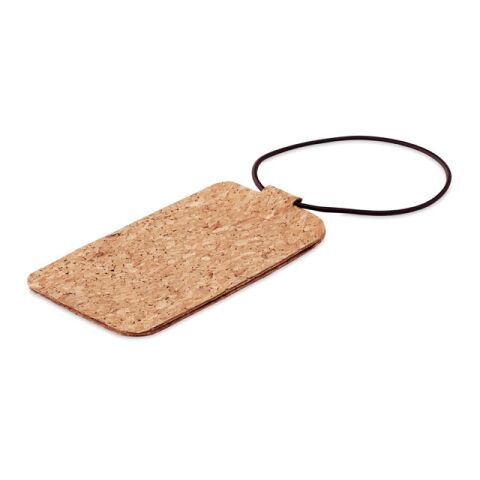 Cork luggage tag beige | No Branding | not available | not available
