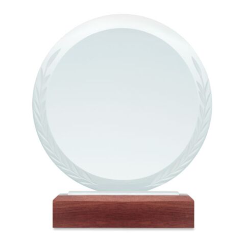 Round award plaque brown | No Branding | not available | not available | not available