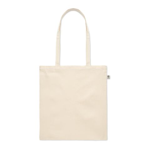 Organic cotton shopping bag 180 gr/m² beige | No Branding | not available | not available | not available