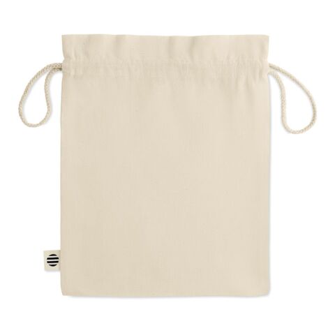 Medium organic cotton gift bag beige | No Branding | not available | not available | not available