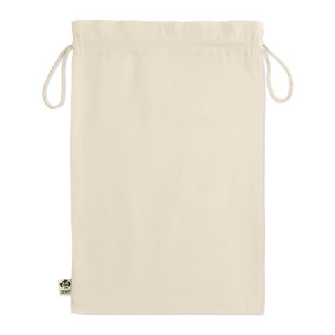 Large organic cotton gift bag beige | No Branding | not available | not available | not available
