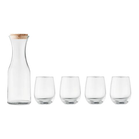 Set of recycled glass drink transparent | No Branding | not available | not available