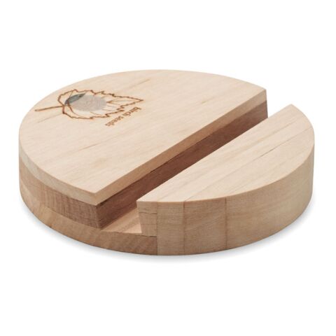 Birch Wood round phone stand wood | No Branding | not available | not available | not available