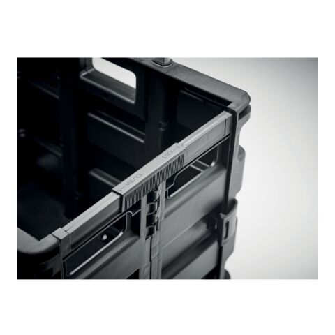 Foldable shopping trolley black | No Branding | not available | not available | not available