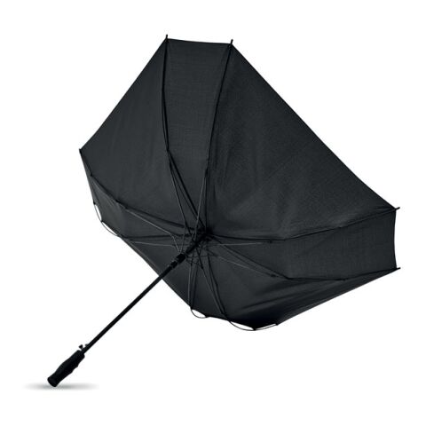 Windproof square umbrella black | No Branding | not available | not available | not available