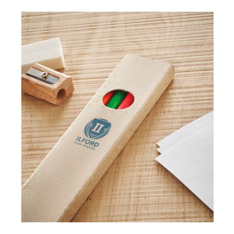 4 highlighter pencils in box multicolour | No Branding | not available | not available | not available