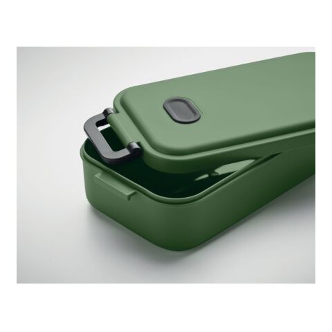 Recycled PP Lunch box 800 ml Dark green | No Branding | not available | not available | not available
