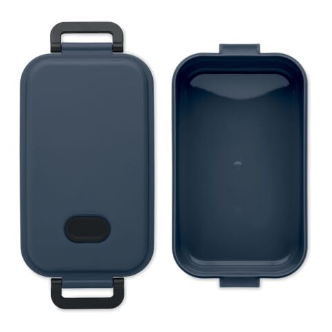 Recycled PP Lunch box 800 ml navy blue | No Branding | not available | not available | not available