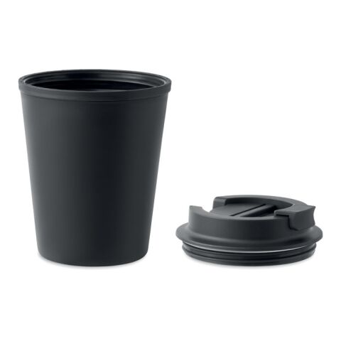 Recycled PP tumbler 300 ml black | No Branding | not available | not available