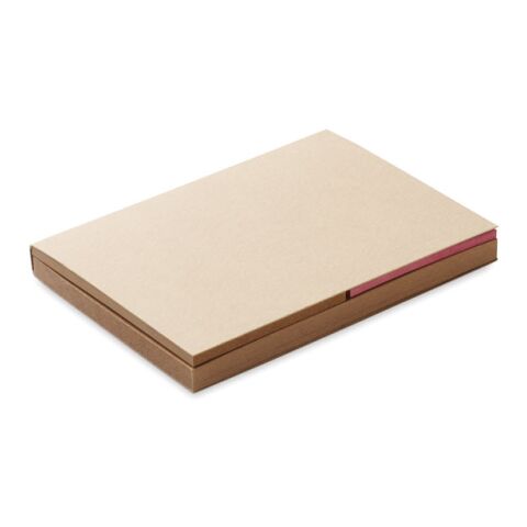 Recycled paper memo set beige | No Branding | not available | not available | not available