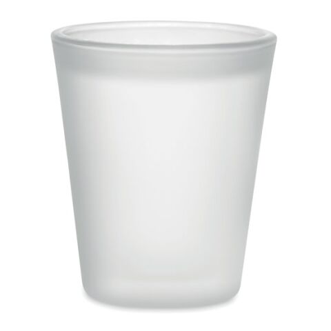 Sublimation shot glass 44ml transparent/white | No Branding | not available | not available
