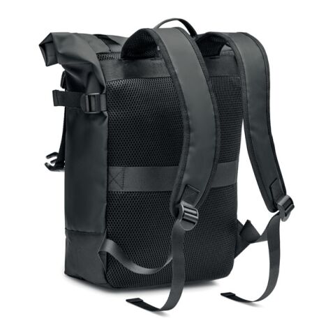 Rolltop backpack 50C tarpaulin black | No Branding | not available | not available