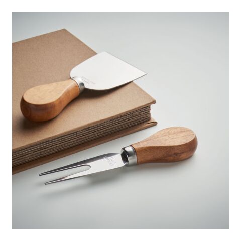 Set of 4 cheese knives wood | No Branding | not available | not available